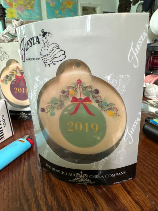 Fiesta Ornament Meadow Christmas Bulb 2019