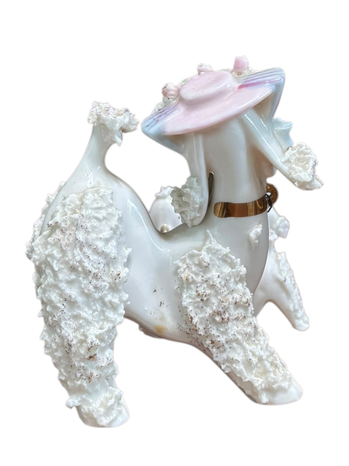 Vintage Spaghetti Poodles, Pups With Chains 5” & 2.5”