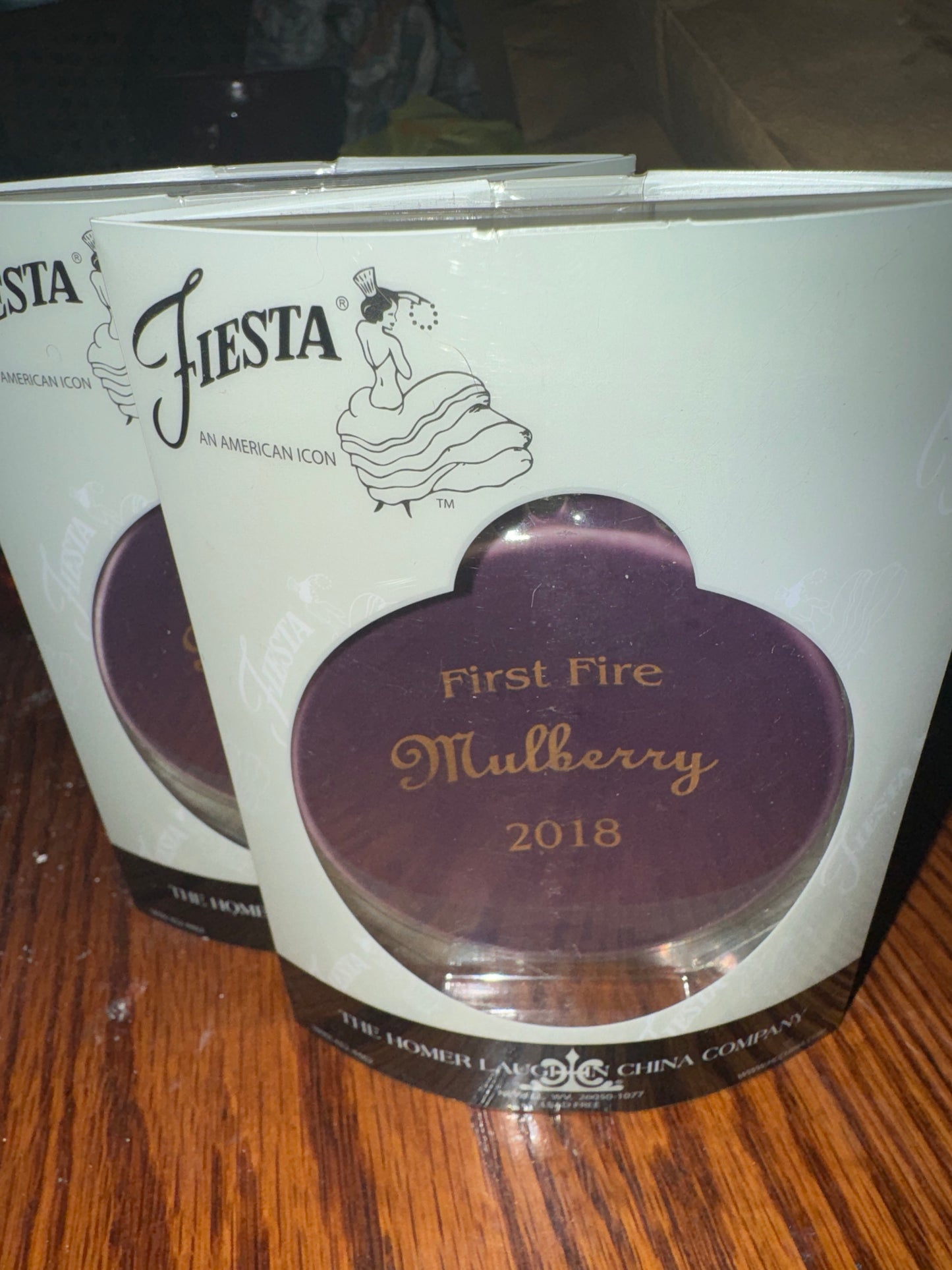 Fiesta Ornament First Fire Mulberry 2018