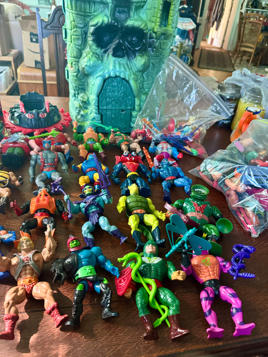 Masters of the Universe MOTU Huge Vintage Lot Extras