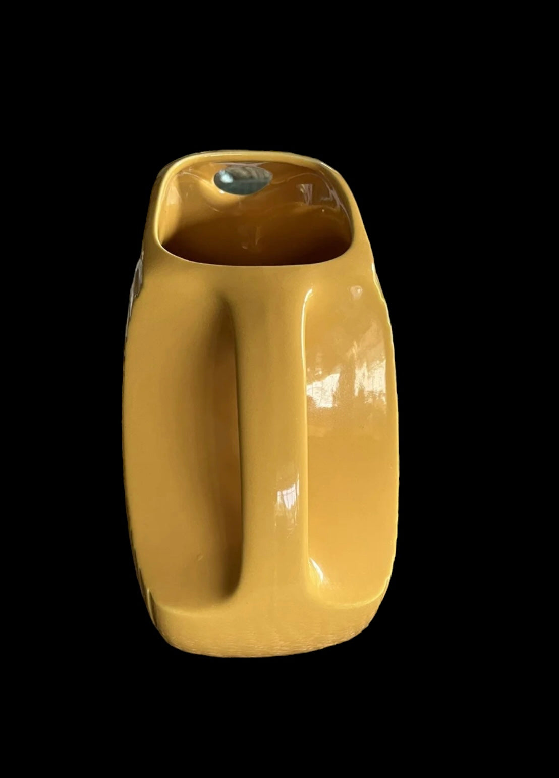 Fiesta Vintage Yellow Disk Pitcher - FULL SIZE