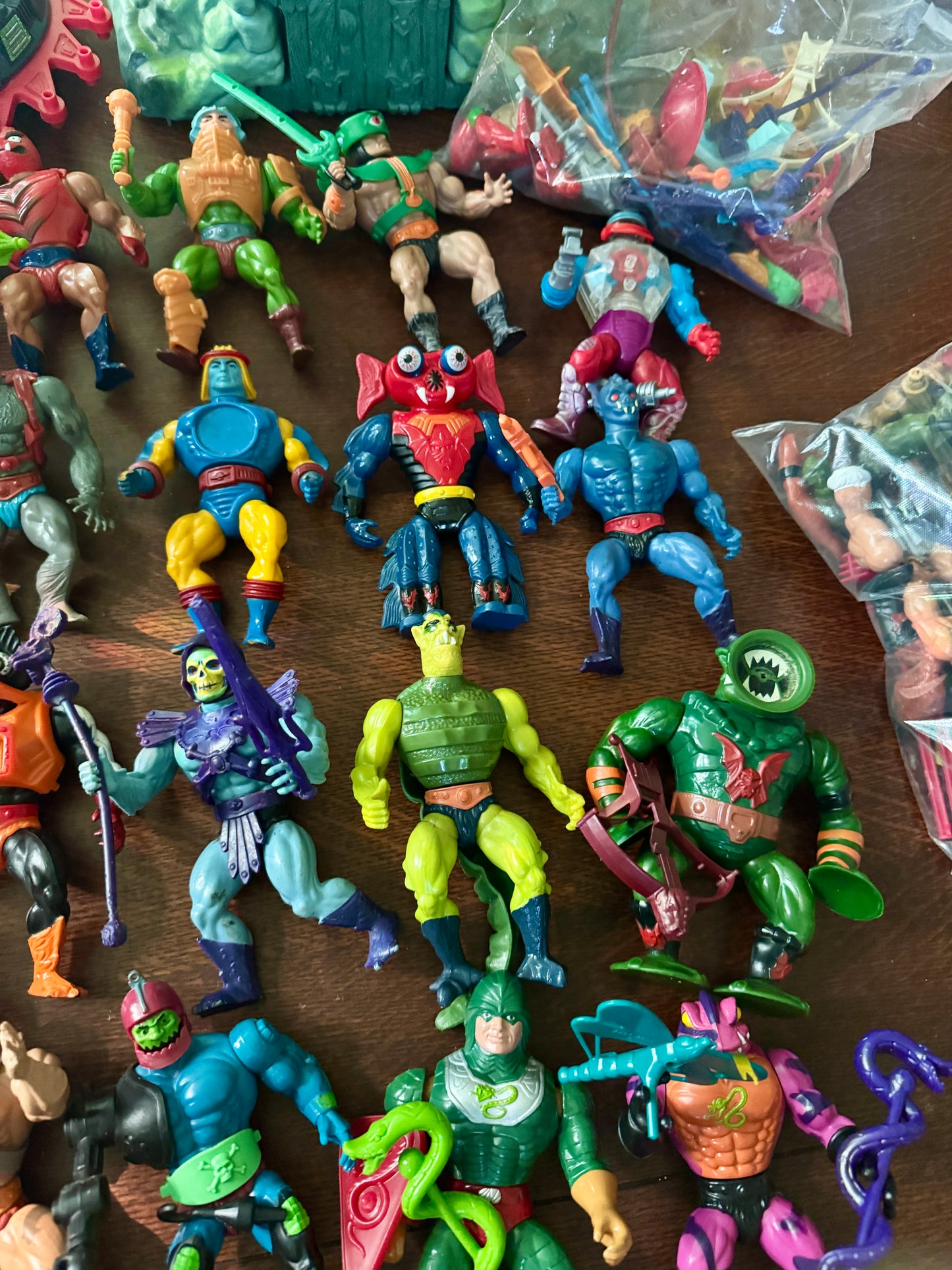 Masters of the Universe MOTU Huge Vintage Lot Extras