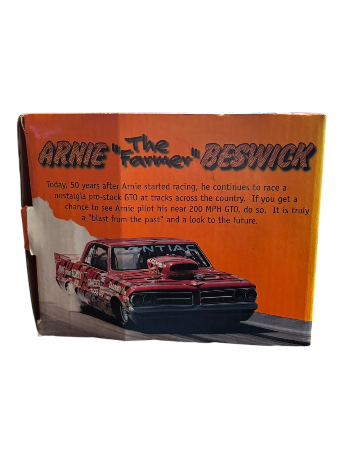 Limited Edition Arnie The Farmer Beswick AUTOGRAPHED 1969 Pontiac GTO, The Judge, Ertl Collectibles