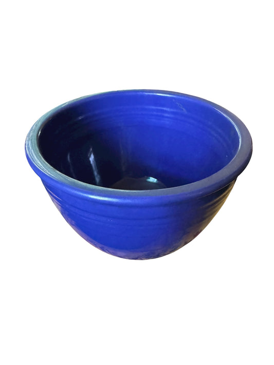 Vintage Fiesta Cobalt Mixing Nesting Bowl #4 NO CHIPS CRACKS