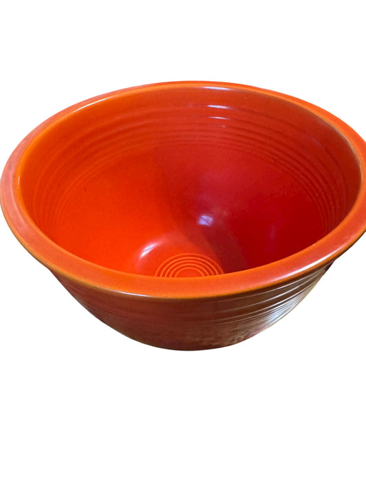 Vintage Fiesta Red Mixing Nesting Bowl #5 NO CHIPS CRACKS