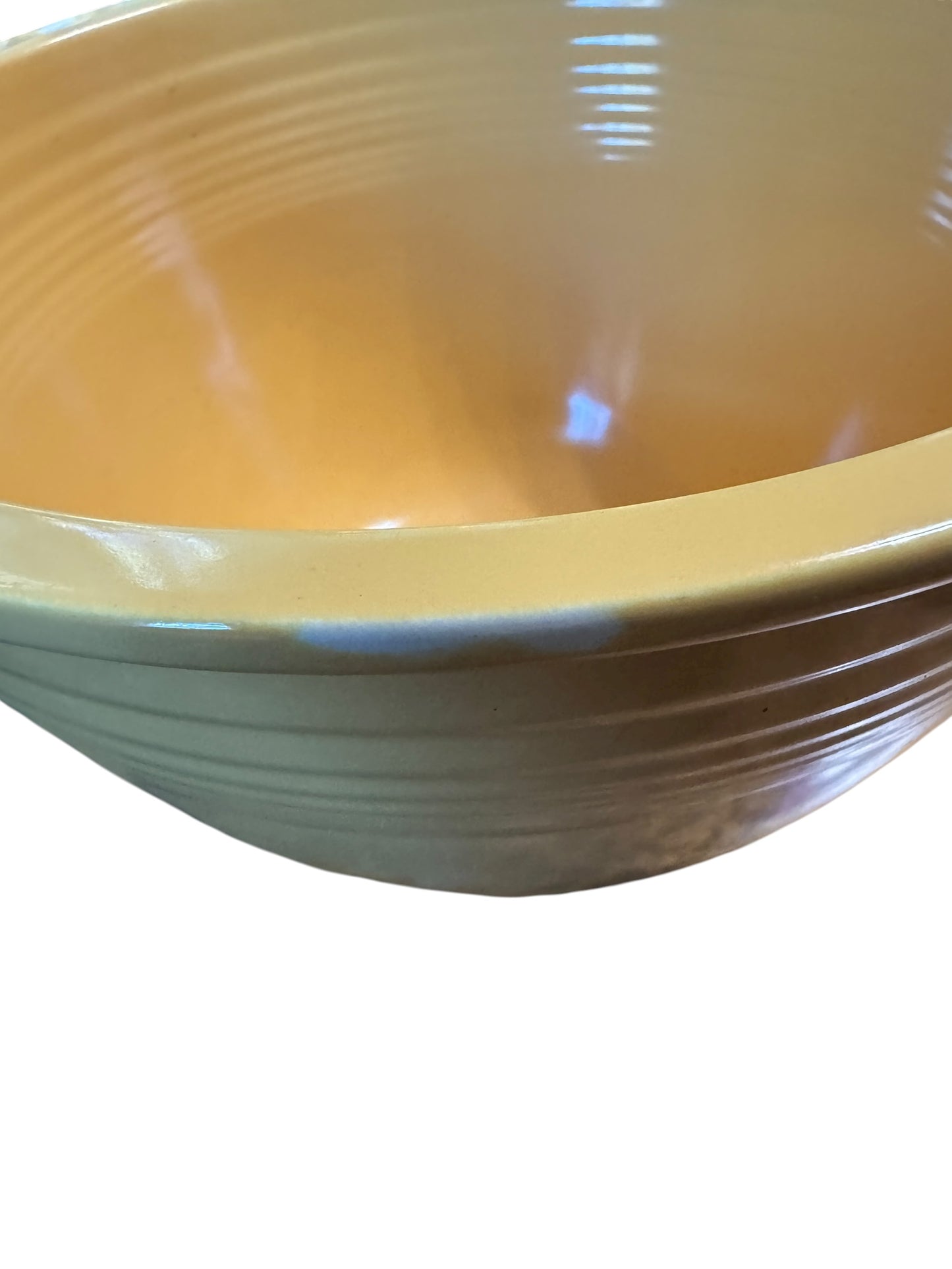 Vintage Fiesta Yellow Mixing Nesting Bowl #6 NO CHIPS CRACKS