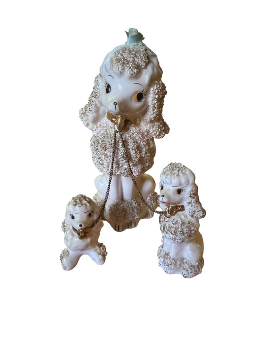 Vintage California Creations Pink Spaghetti Poodles W/ Chains 6’