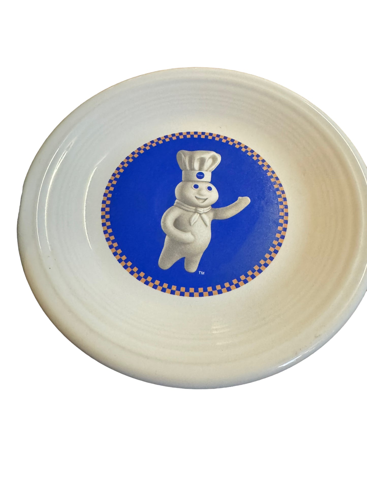 Fiesta Pillsbury Doughboy Dinner and Salad Plate (Betty Crocker Exclusive)