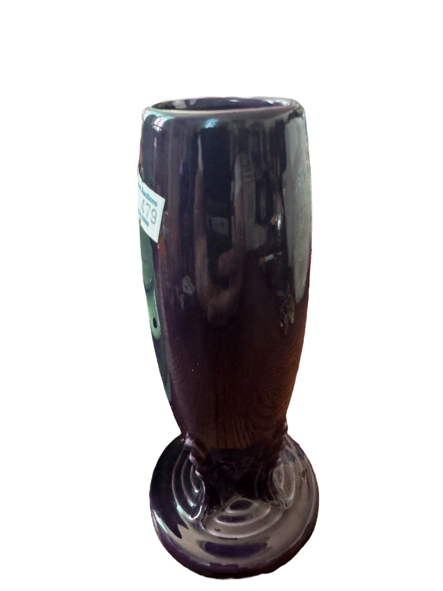 Fiesta Bud Vase in Plum