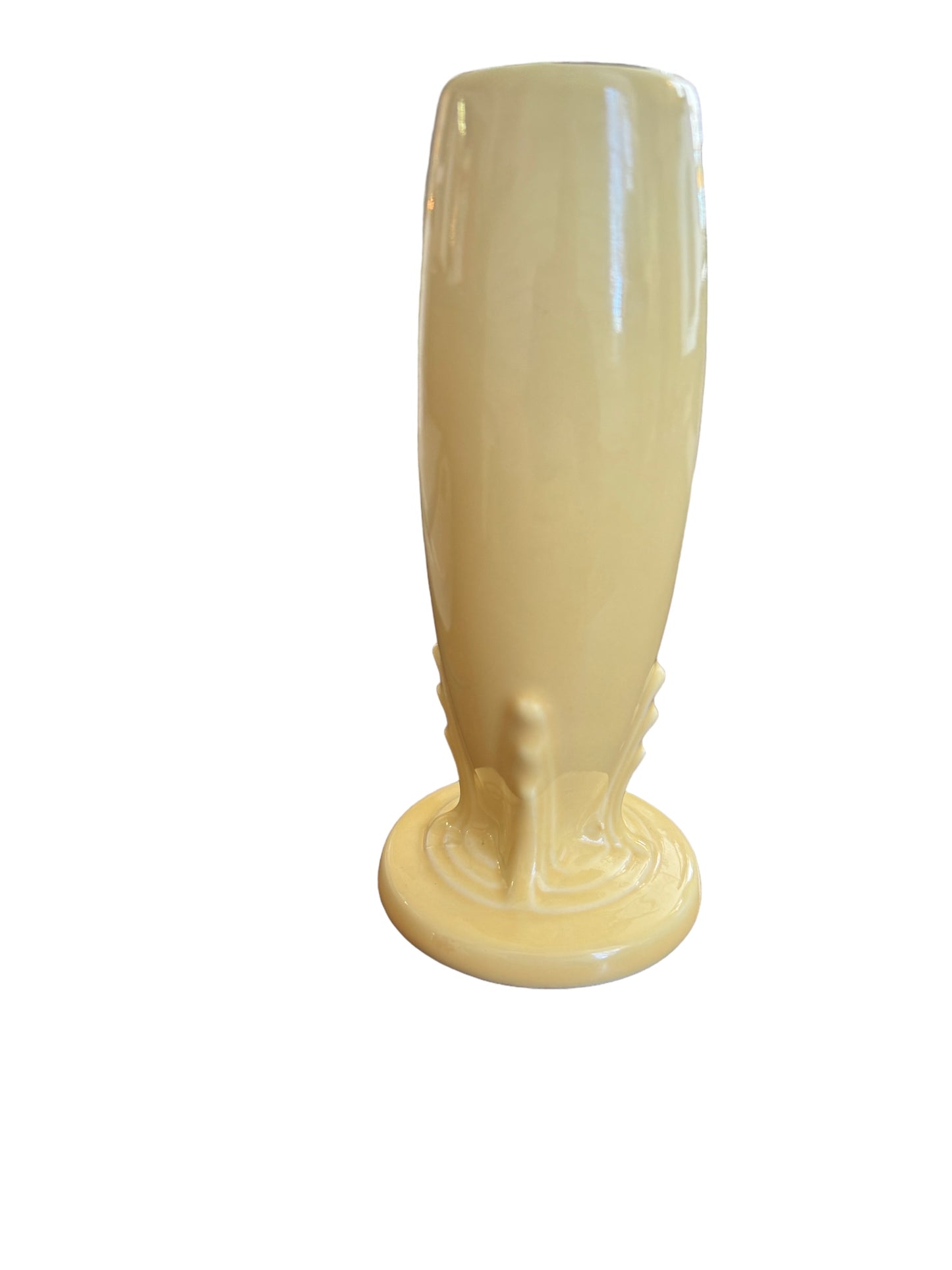 Fiesta Pale Yellow p86 Bud Vase