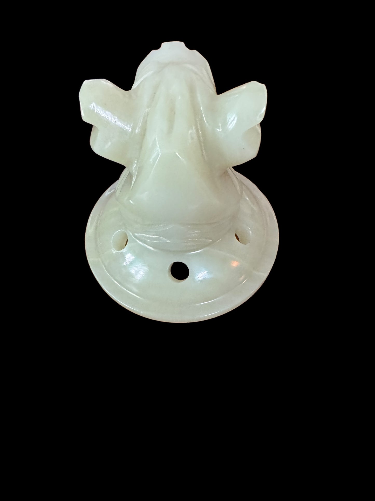 Vintage Large Dragon Green Onyx Incense Sensor