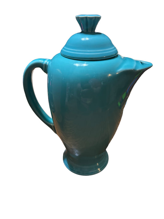Fiesta P86 Coffee Pot / Server in Turquoise New With Tags