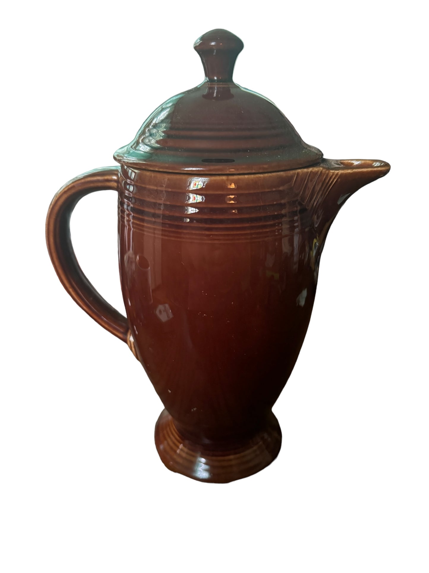 Fiesta Amberstone Coffee Pot