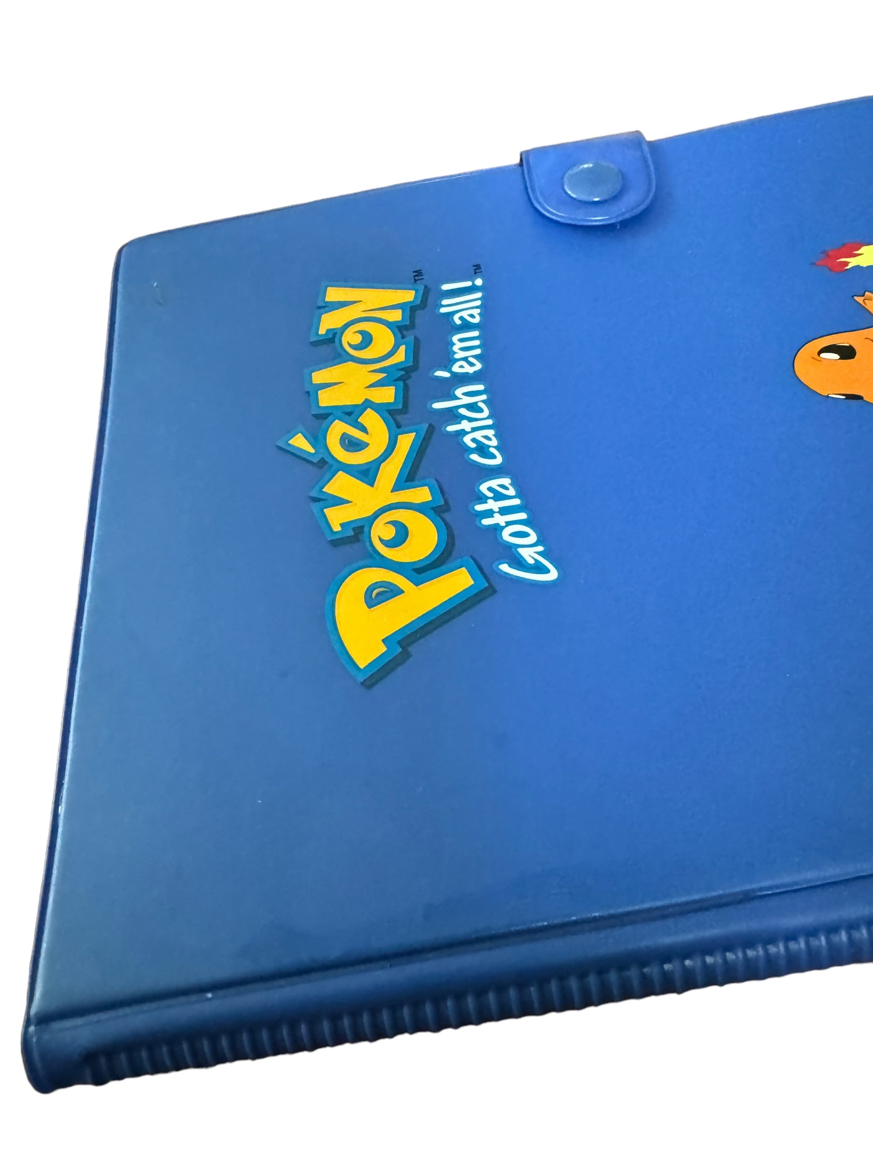 pokemon cards book holder Pokémon Card Binder Blue Charmander – Dishes and Done