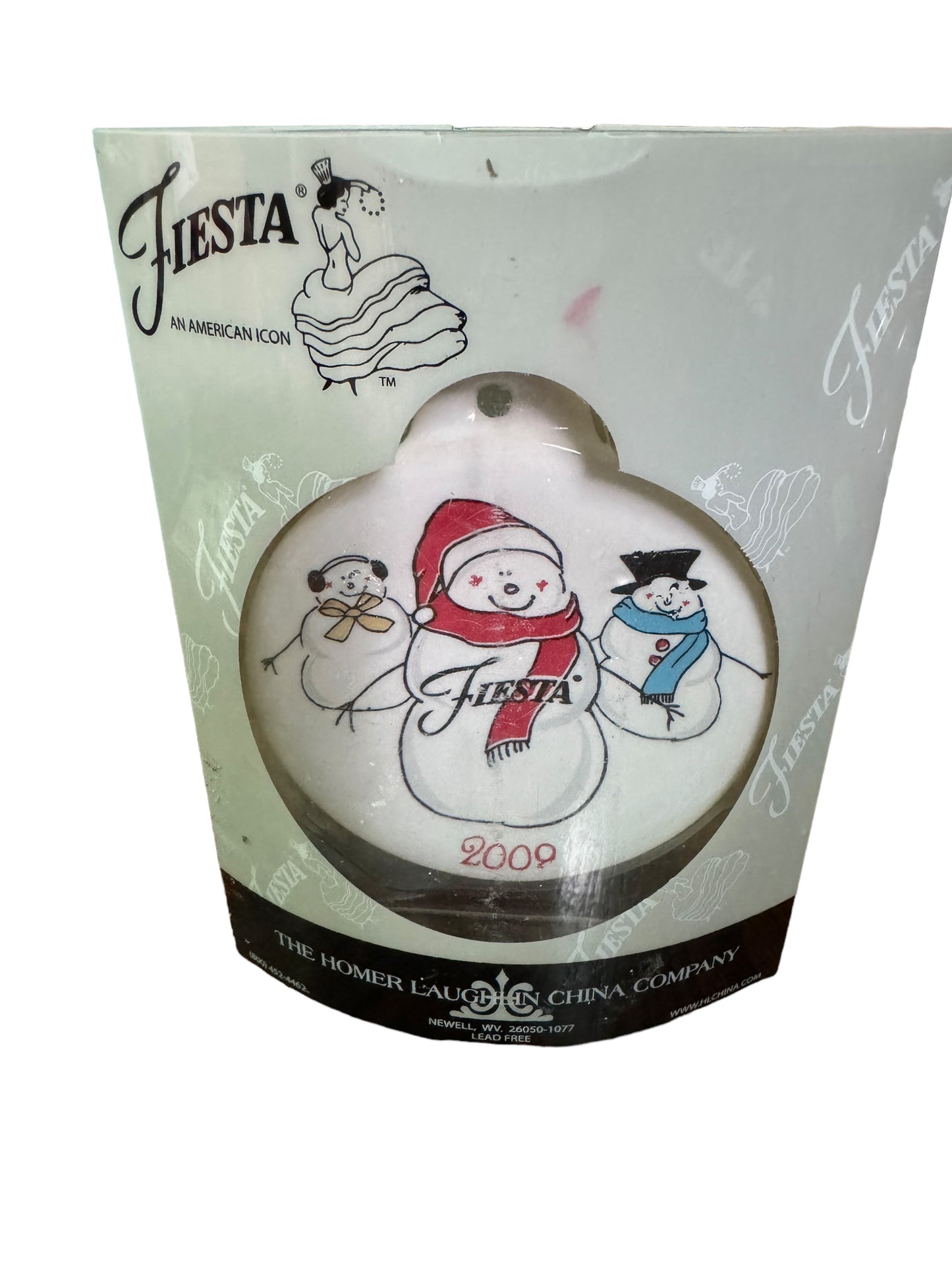 Fiesta 2009 Trio of Snowmen Ornament (Betty Crocker Exclusive)