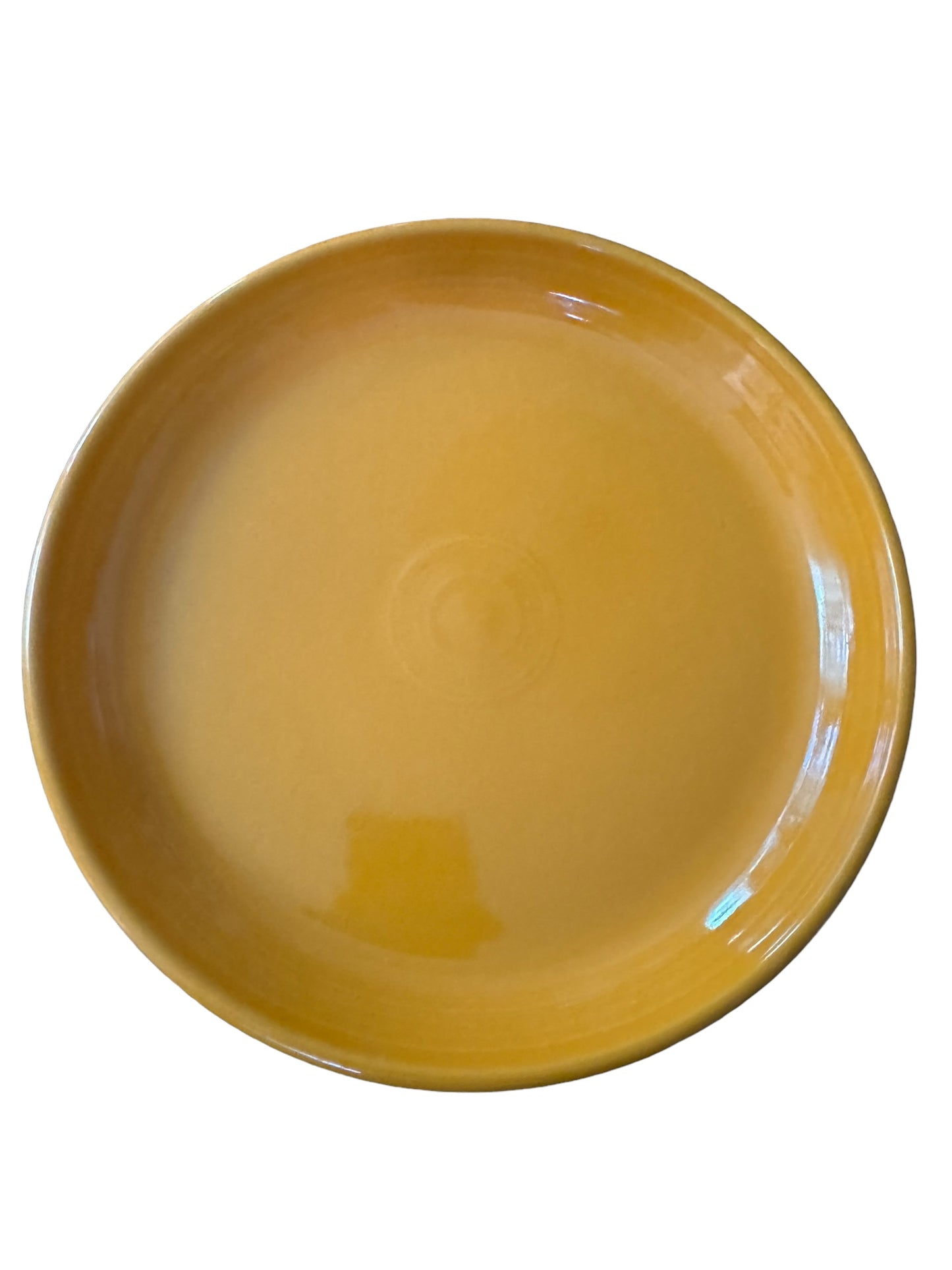 Fiesta Bowl Plate in Butterscotch 10 1/2”