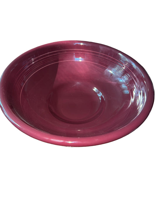 Fiesta Cinnabar Pedestal Bowl -Retired