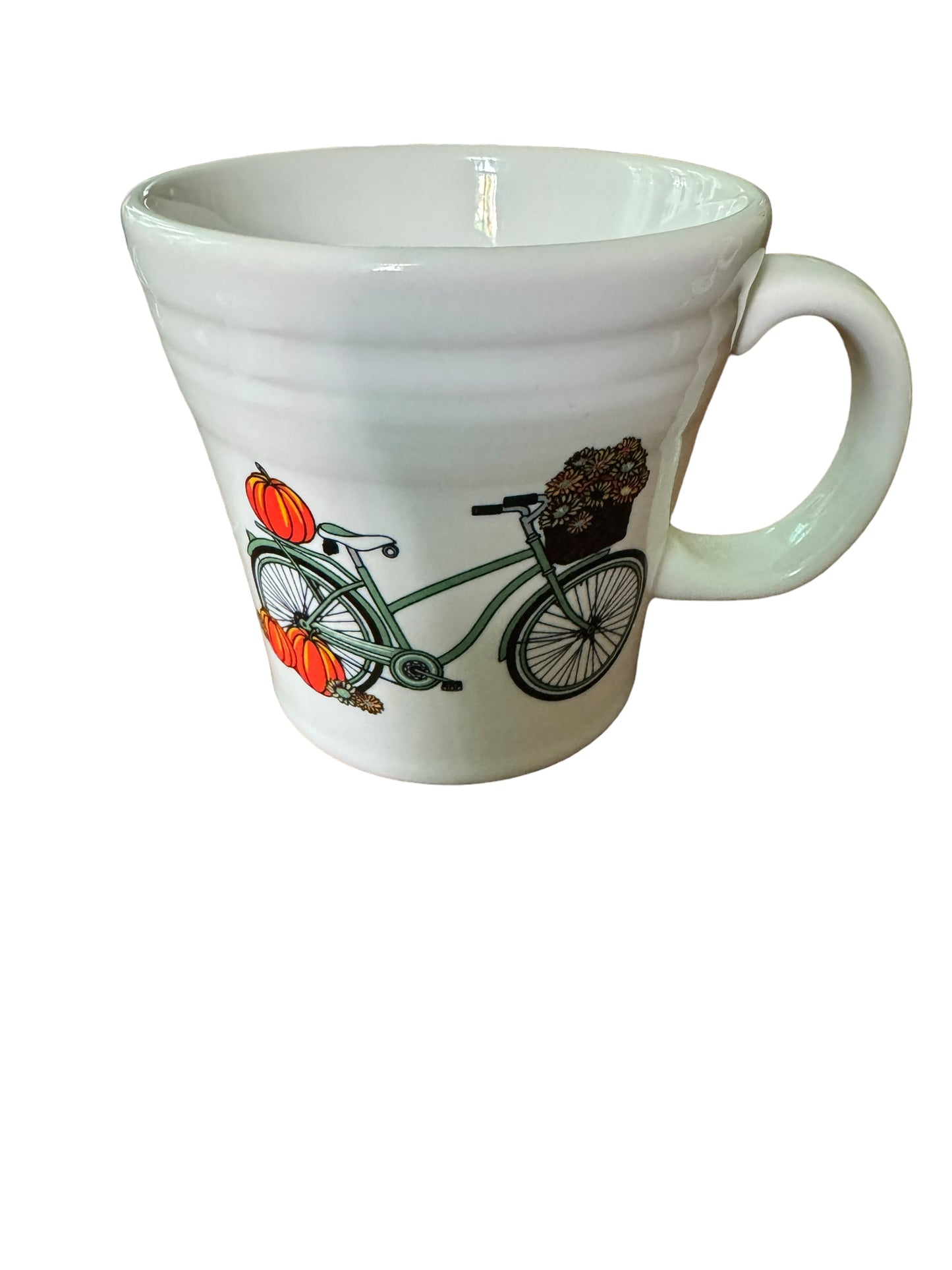 Fiesta Bicycle Fall / Autumn Tapered Mug Belk Exclusive 16oz