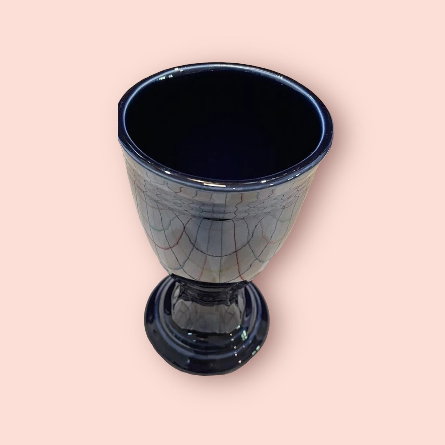 Fiesta Rare Cobalt Goblet