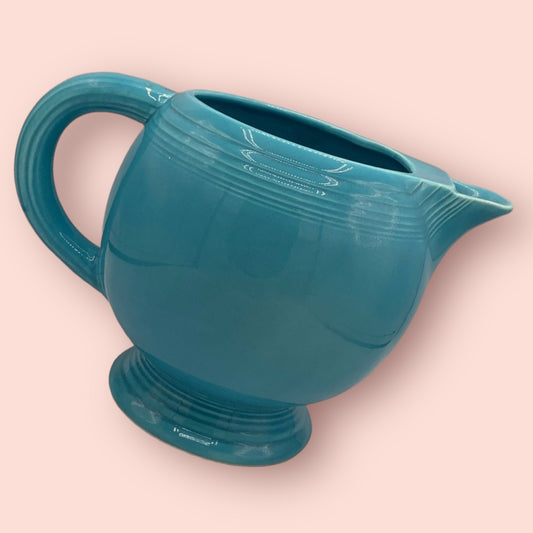 Fiesta Turquoise Ice Lip Pitcher - Flawless