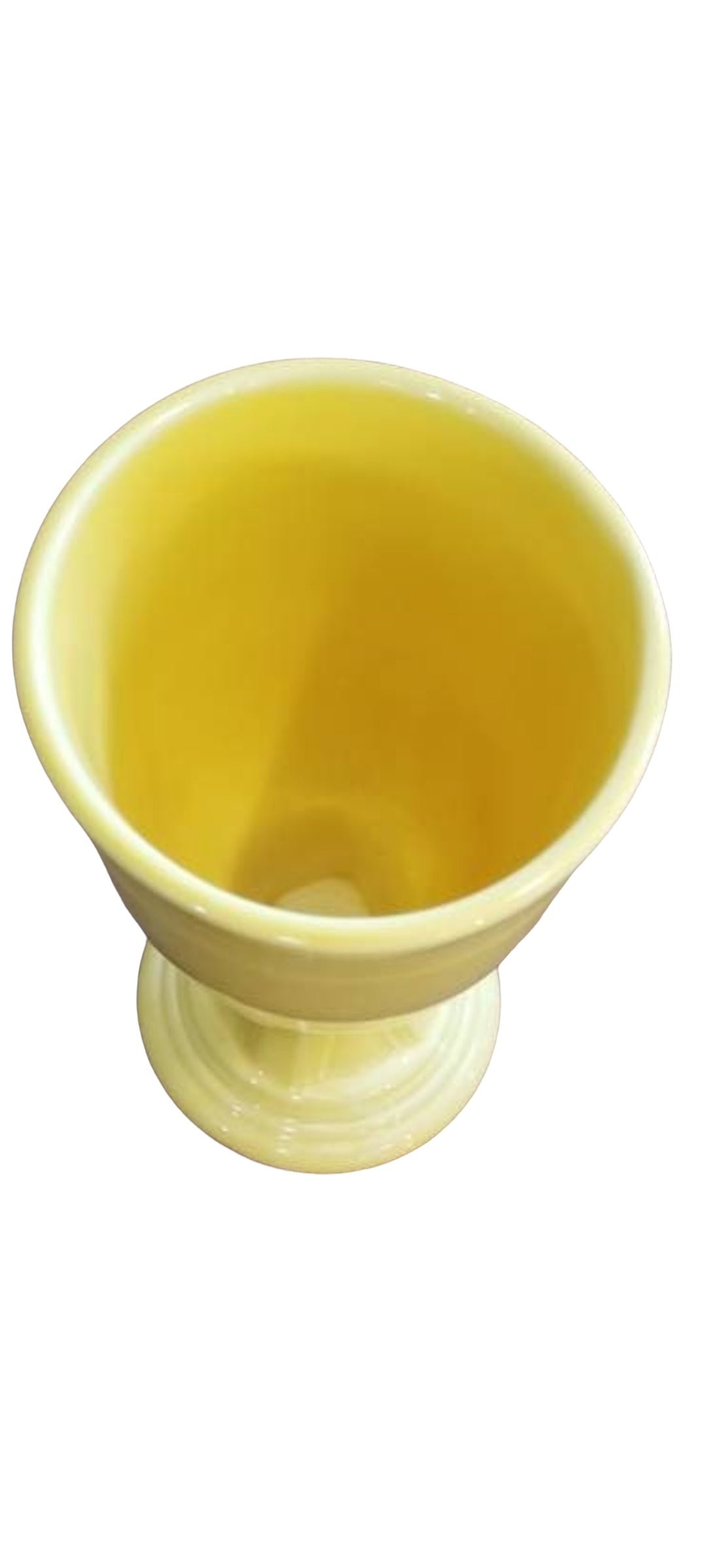 Fiesta Rare Yellow Sunflower Goblet