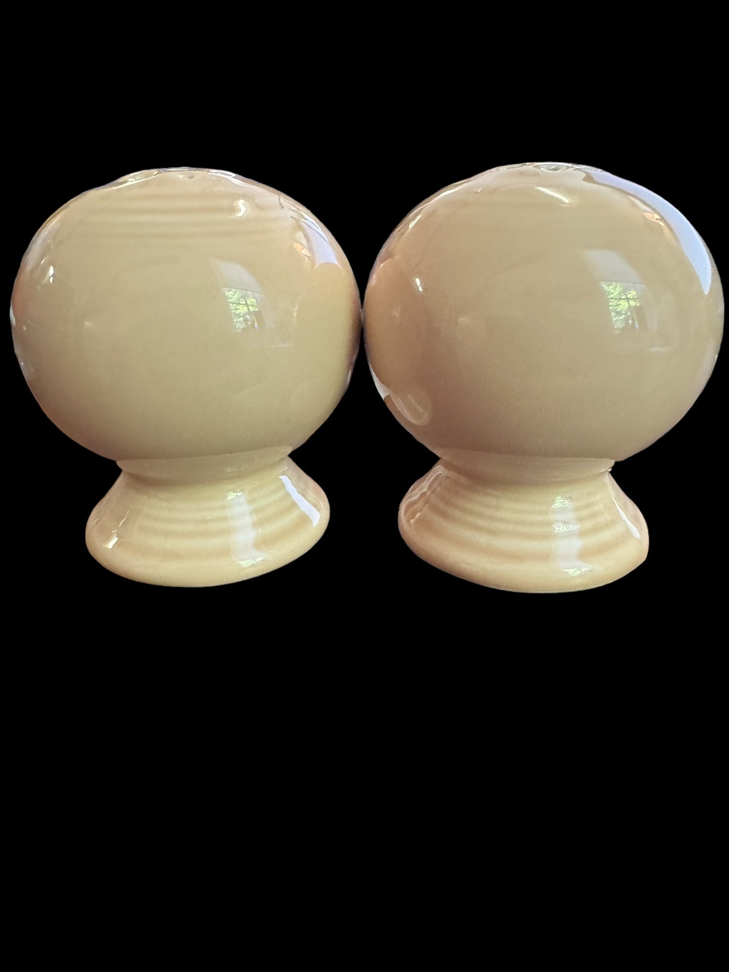 Fiesta Salt & Pepper Shakers in Apricot