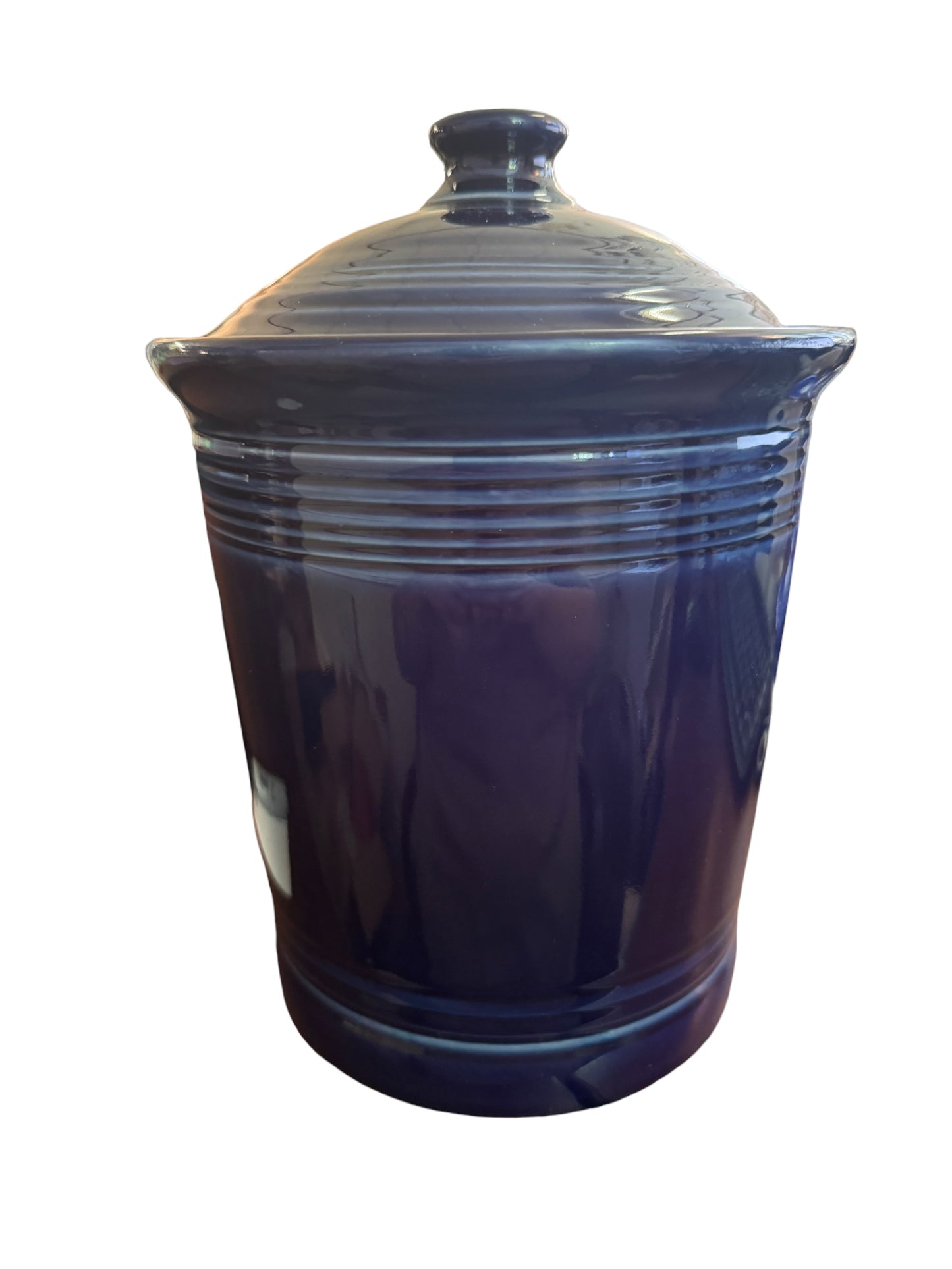 Fiesta Large 3 Quart Cobalt Canister - Retired Discontinued