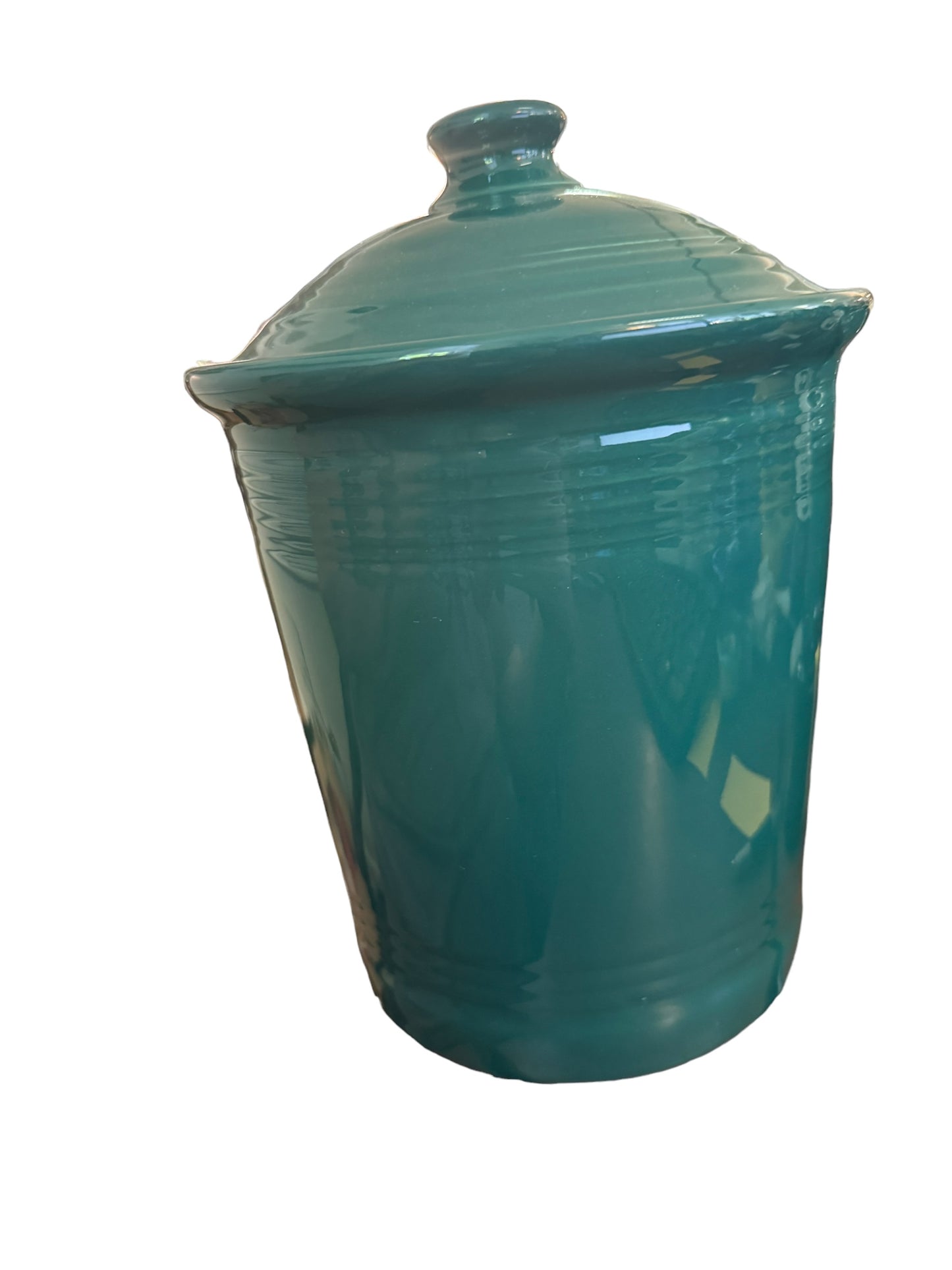 Fiesta Large 3 Quart EVERGREEN Canister - Retired Discontinued