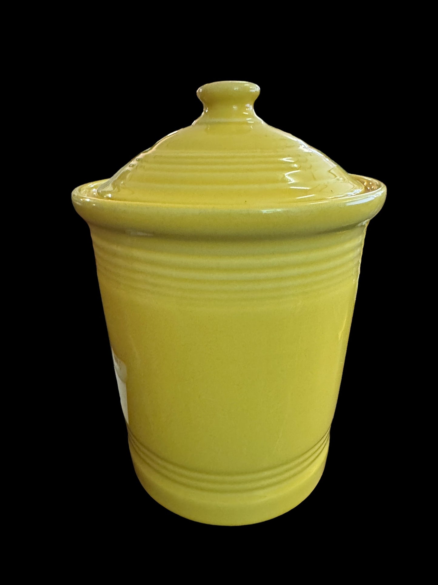 Fiesta Medium 2 Quart Canister in Sunflower  - Retired Discontinued