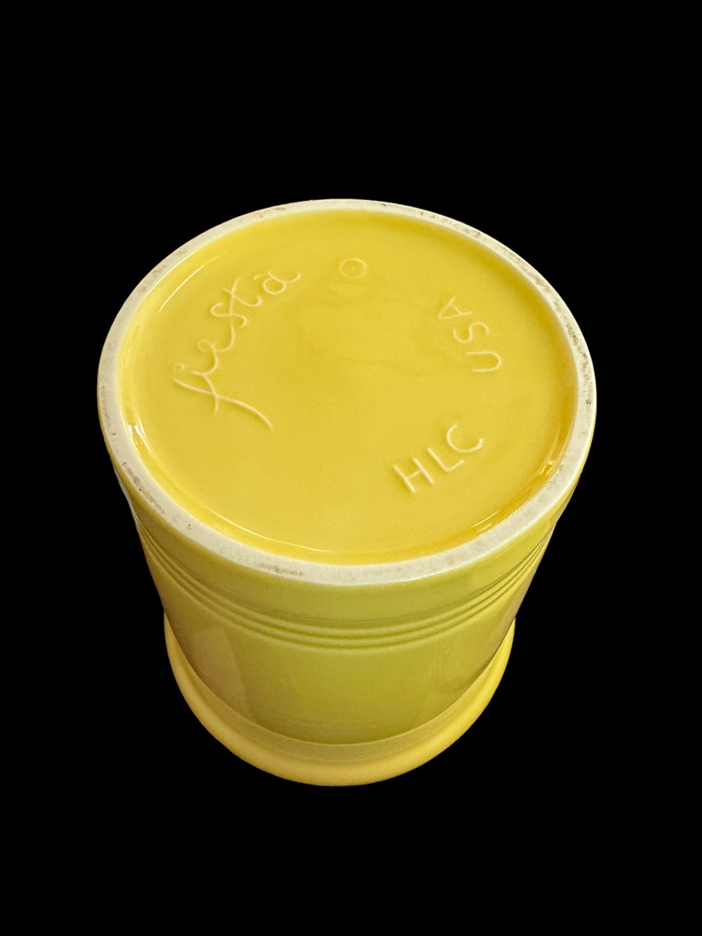 Fiesta Medium 2 Quart Canister in Sunflower  - Retired Discontinued