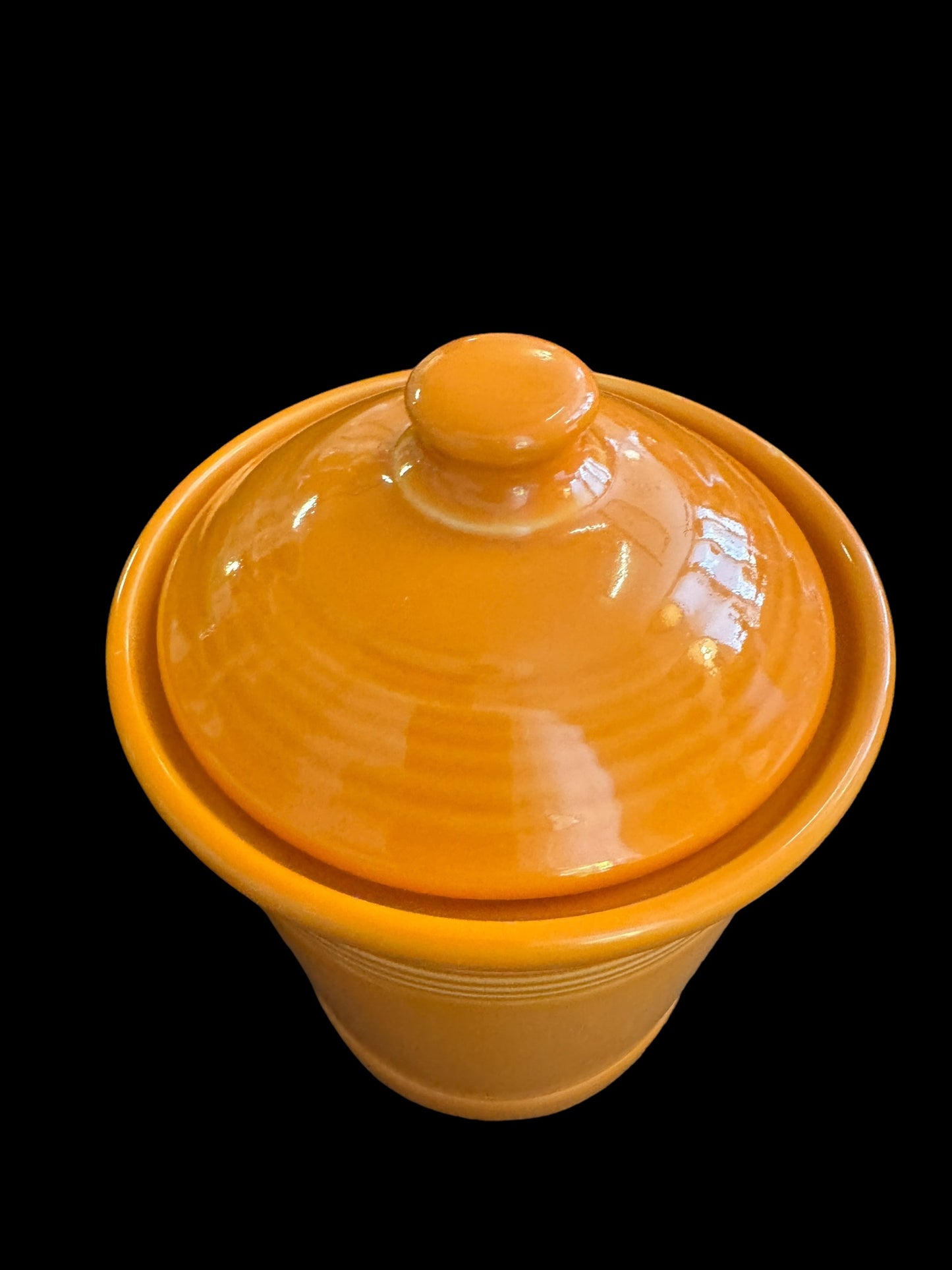 Fiesta Small 1 Quart Canister in Tangerine - Retired Discontinued