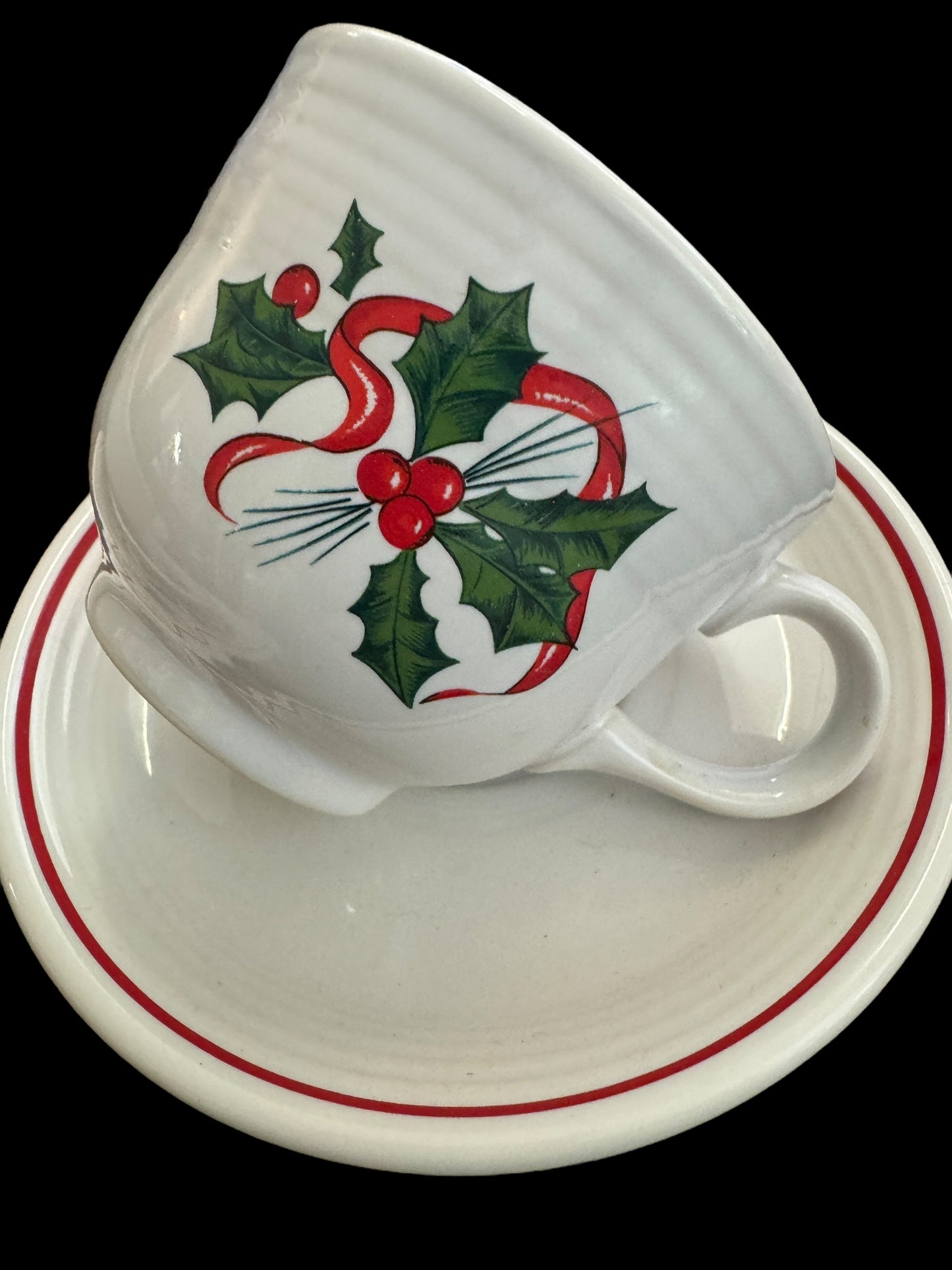 Fiesta Holly and Ribbon Holiday 5 Piece Place Setting