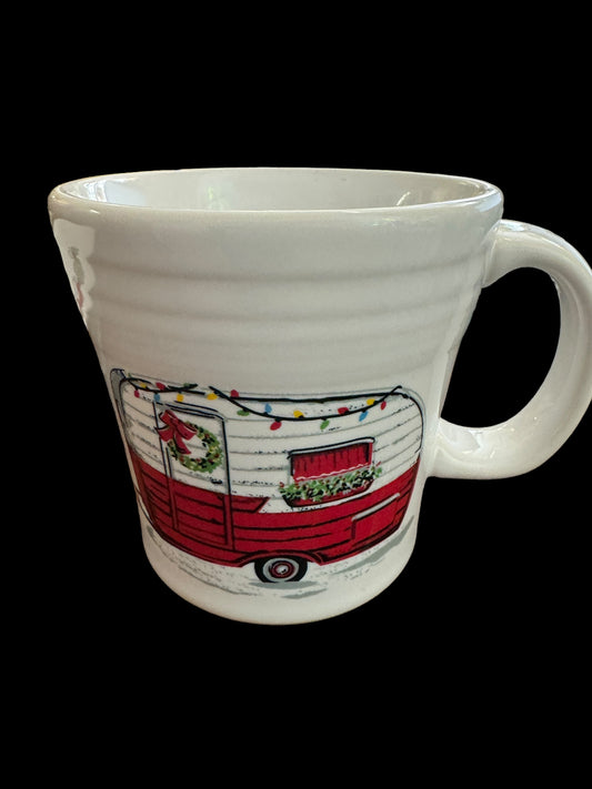 Fiesta 16oz Holiday Tree and Camper Tapered Mug (Exclusive)