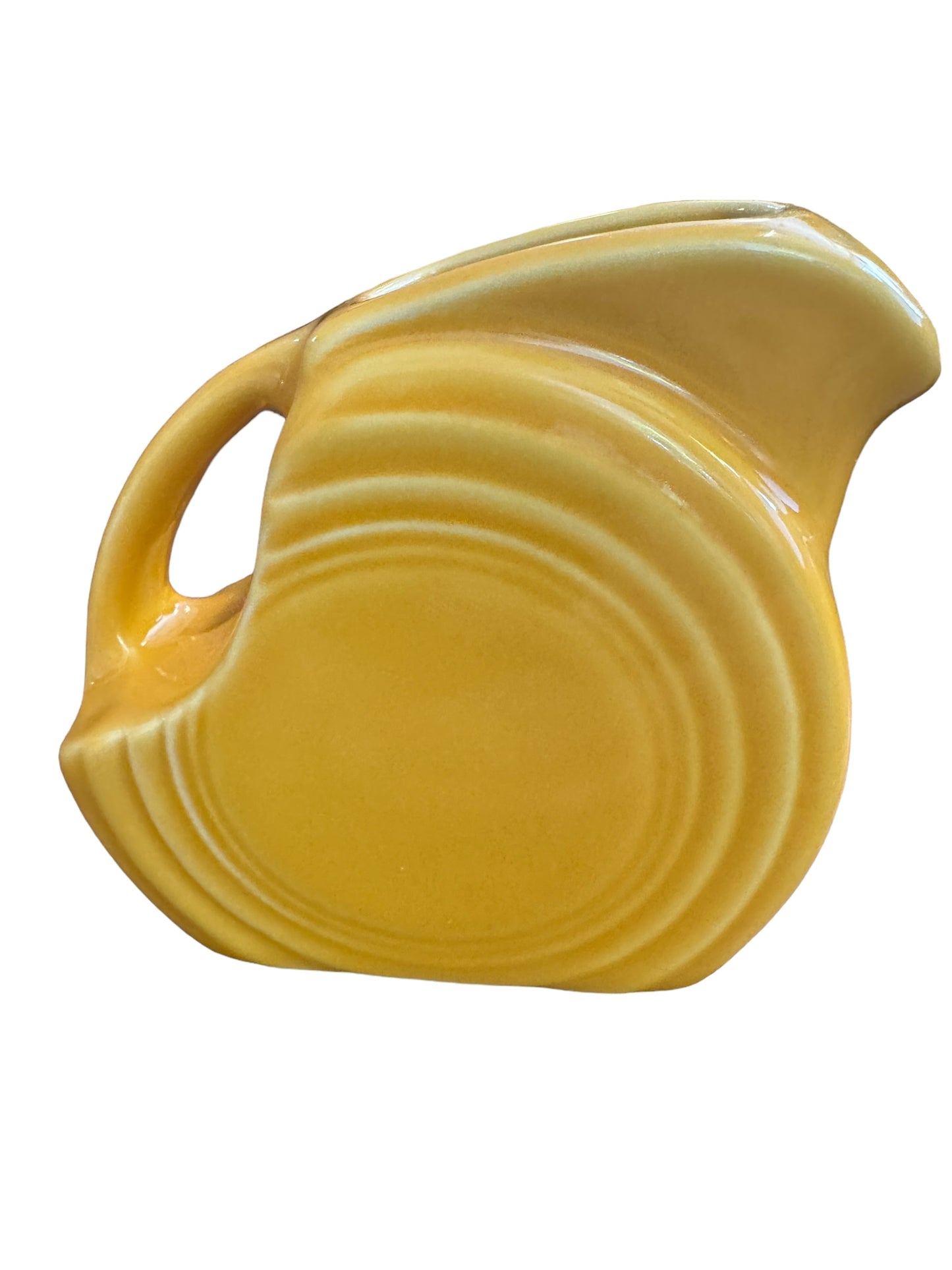 Fiesta HTF Marigold Mini Disk Pitcher