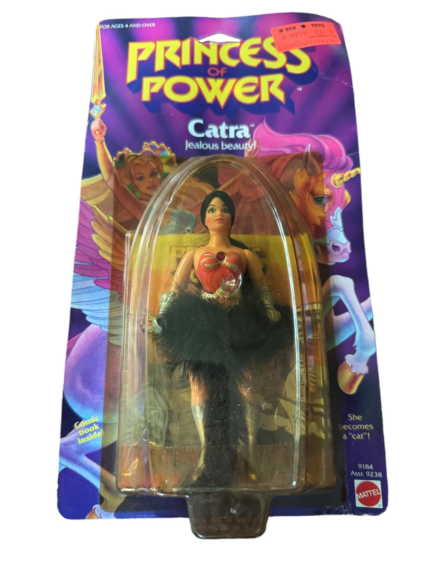 She Ra MOTU Princess of Power POP Moc CATRA Still Sealed 1984 Mattel