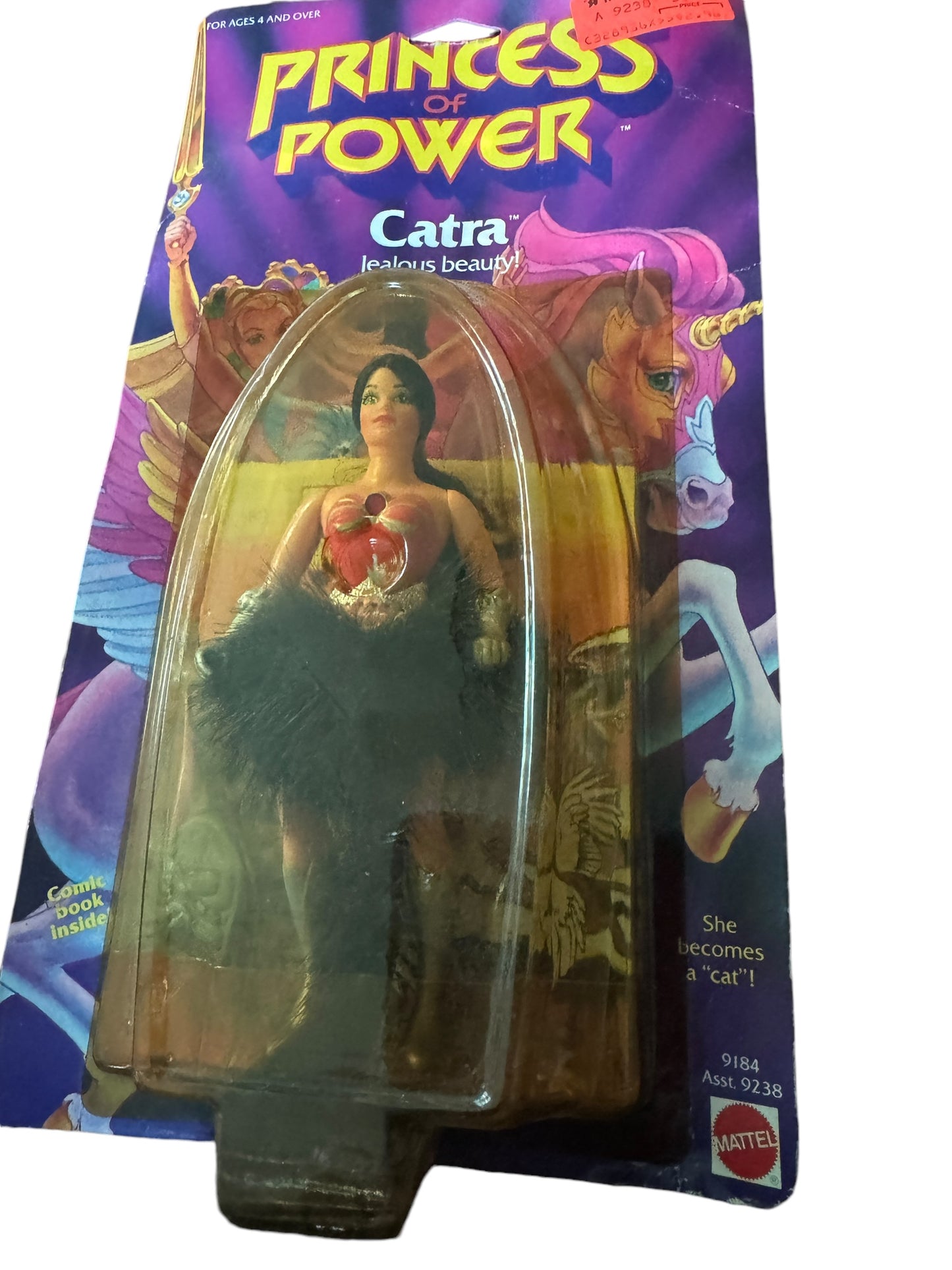 She Ra MOTU Princess of Power POP Moc CATRA Still Sealed 1984 Mattel