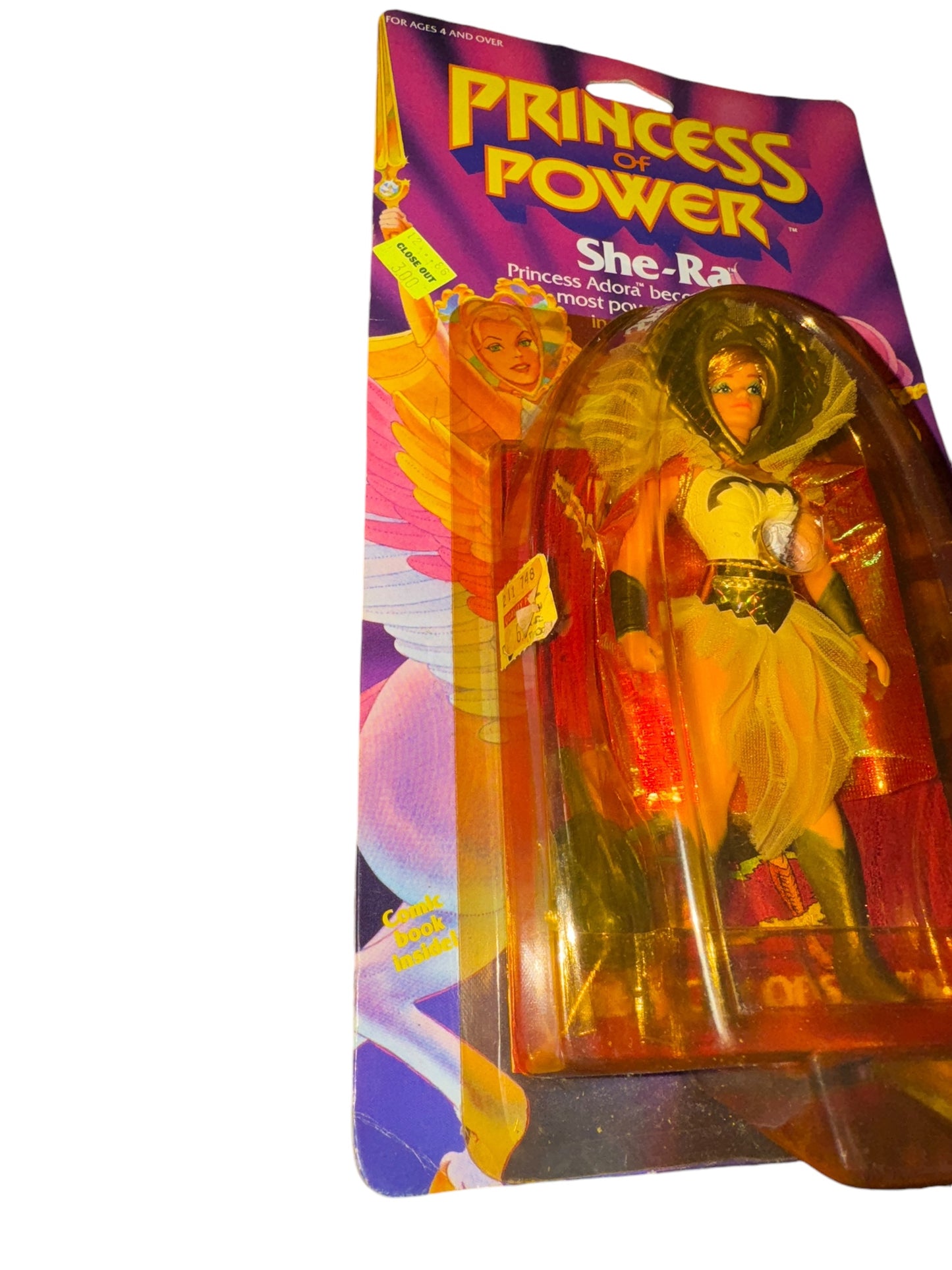 She Ra MOTU Princess of Power POP Moc Still Sealed 1986 Mattel