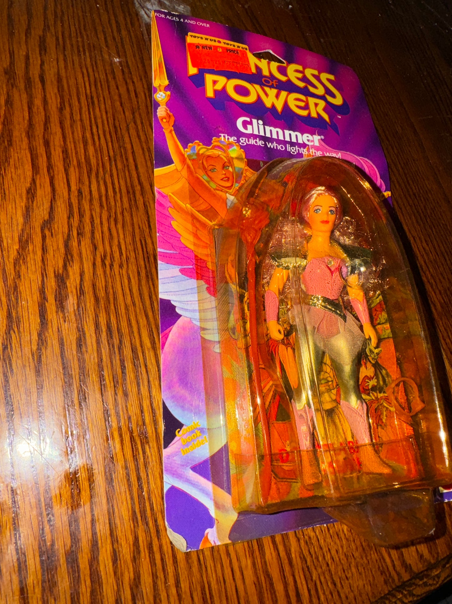 She Ra MOTU Princess of Power POP GLIMMER Moc Still Sealed 1984 Mattel