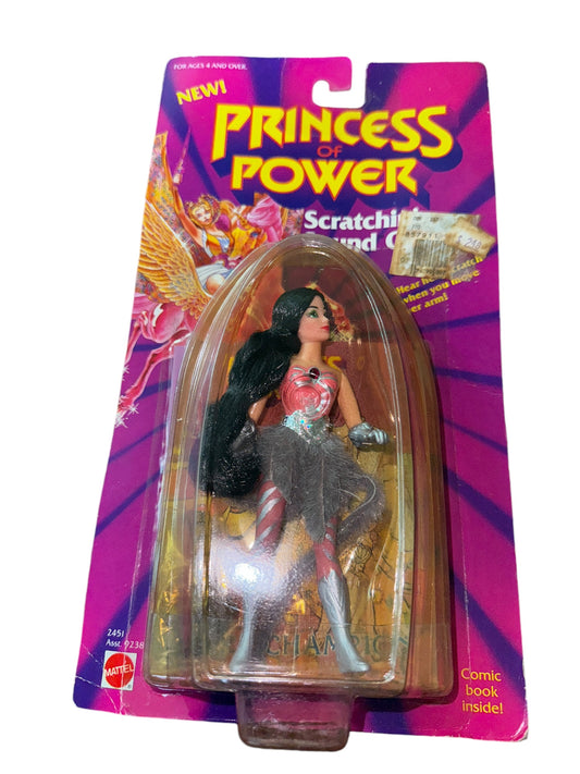 She Ra MOTU Princess of Power POP Moc Scratchin Sound CATRA Still Sealed 1984 Mattel