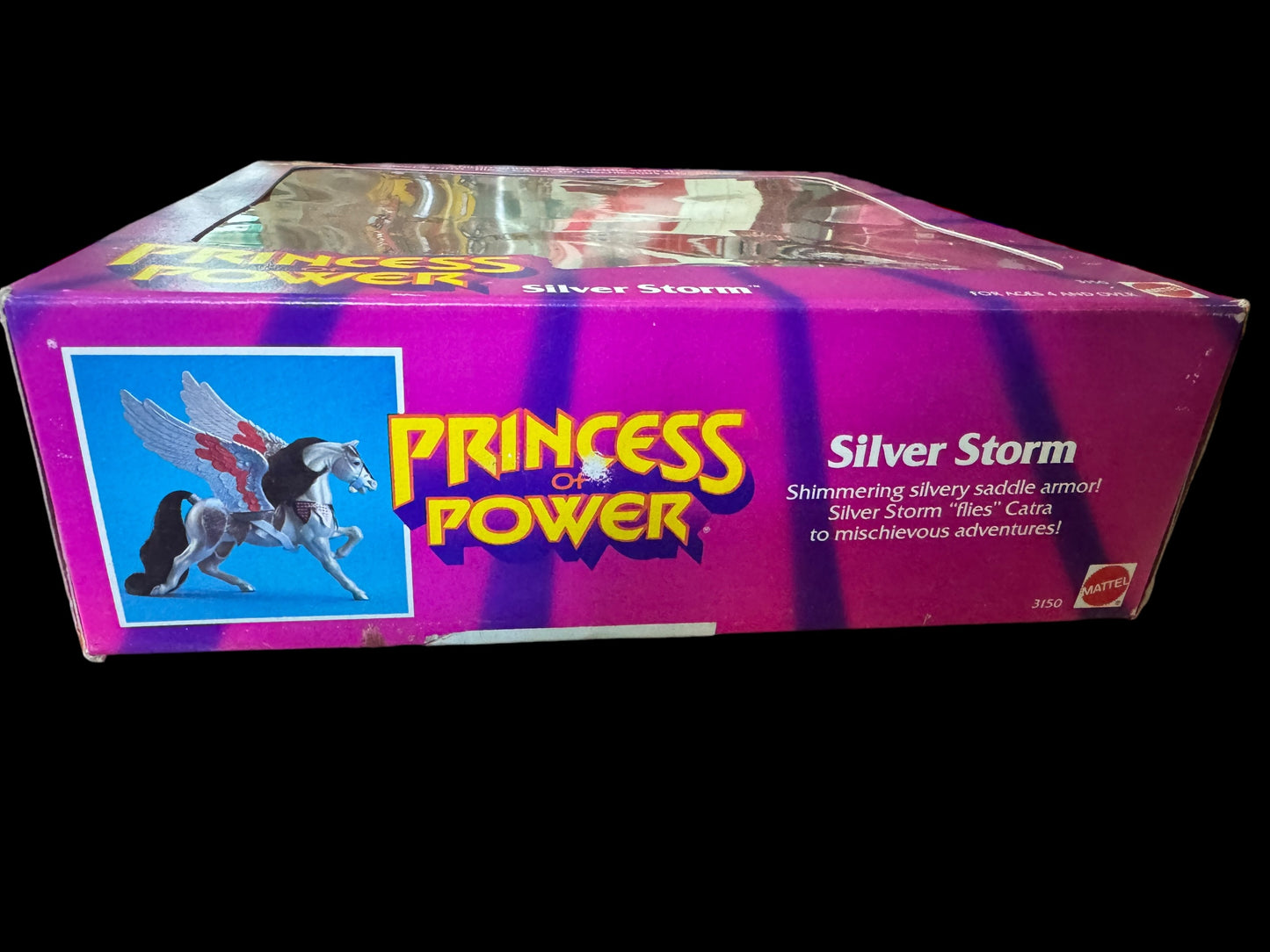 She Ra RARE MOTU Princess of Power POP Moc SILVER STORM Still Sealed 1984 Mattel