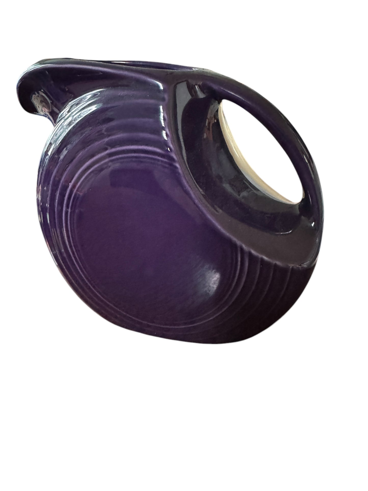 Fiesta Plum Disk Pitcher