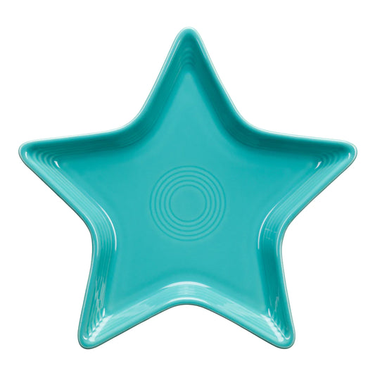 Fiesta Star Shaped Plate in Turquoise