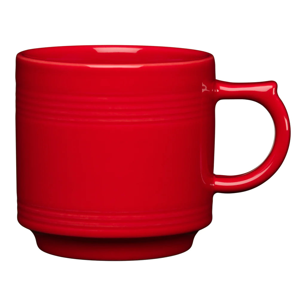 Fiesta Stacking Mug in Scarlet