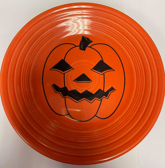Fiesta Mean Pumpkin Luncheon 9" NWT