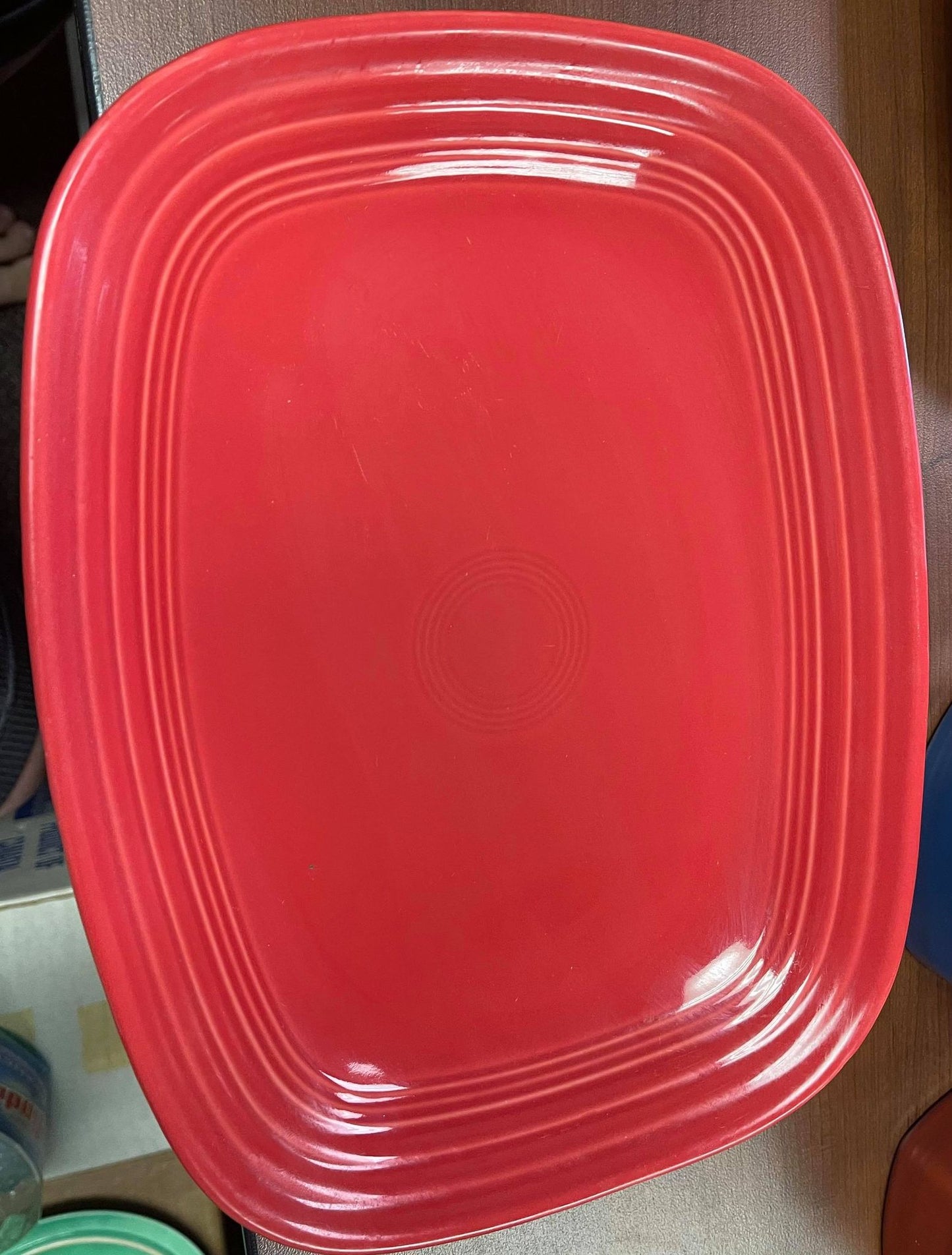 Fiesta Square Platter in Scarlet (Exclusive)