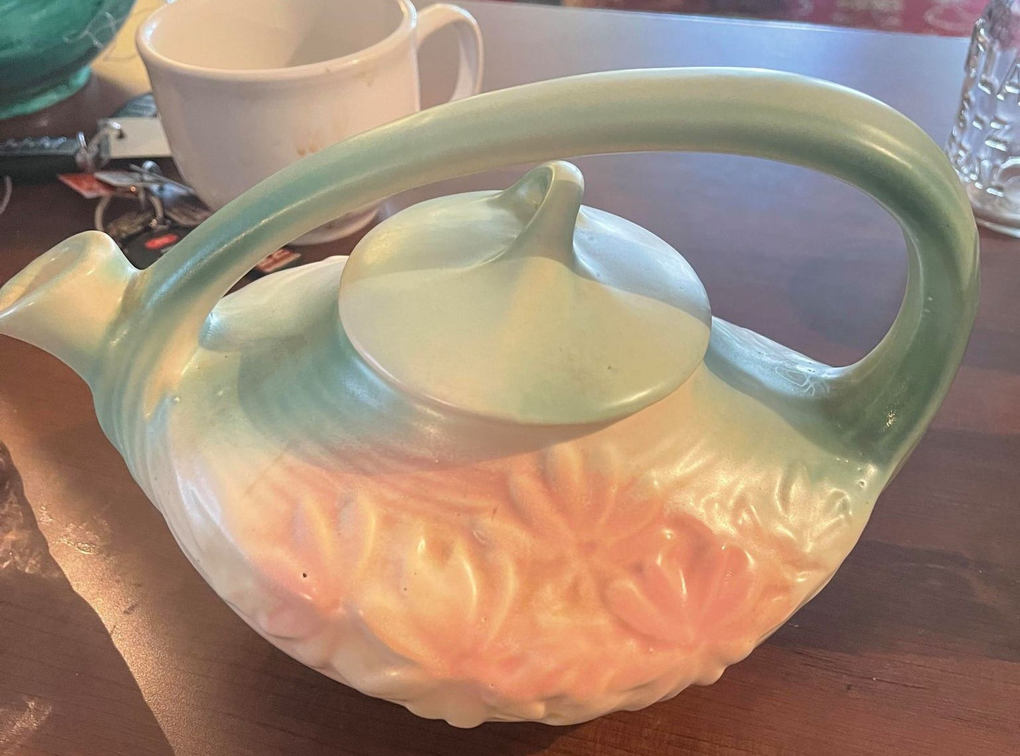 McCoy Daisy Teapot 1940s