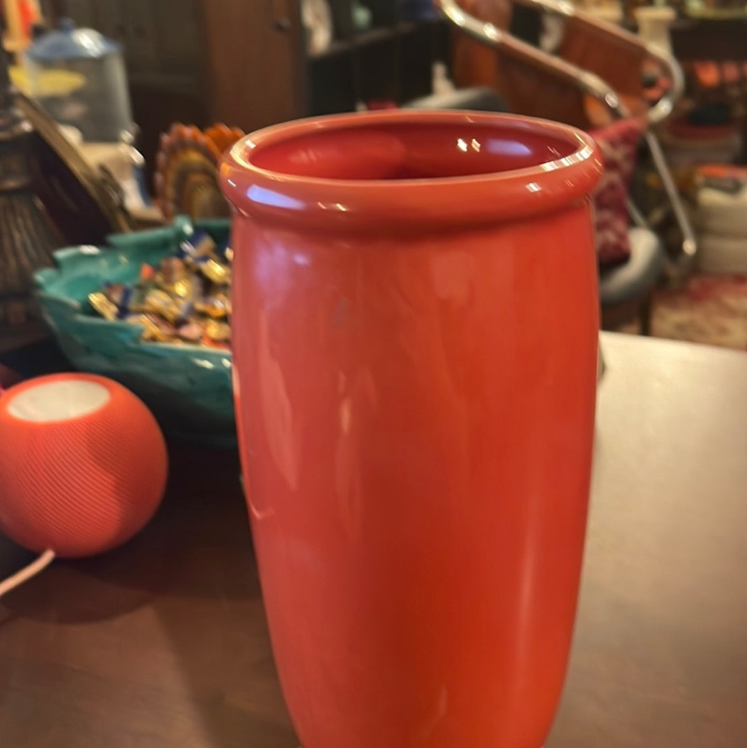 Fiesta Millennium III Vase in Persimmon