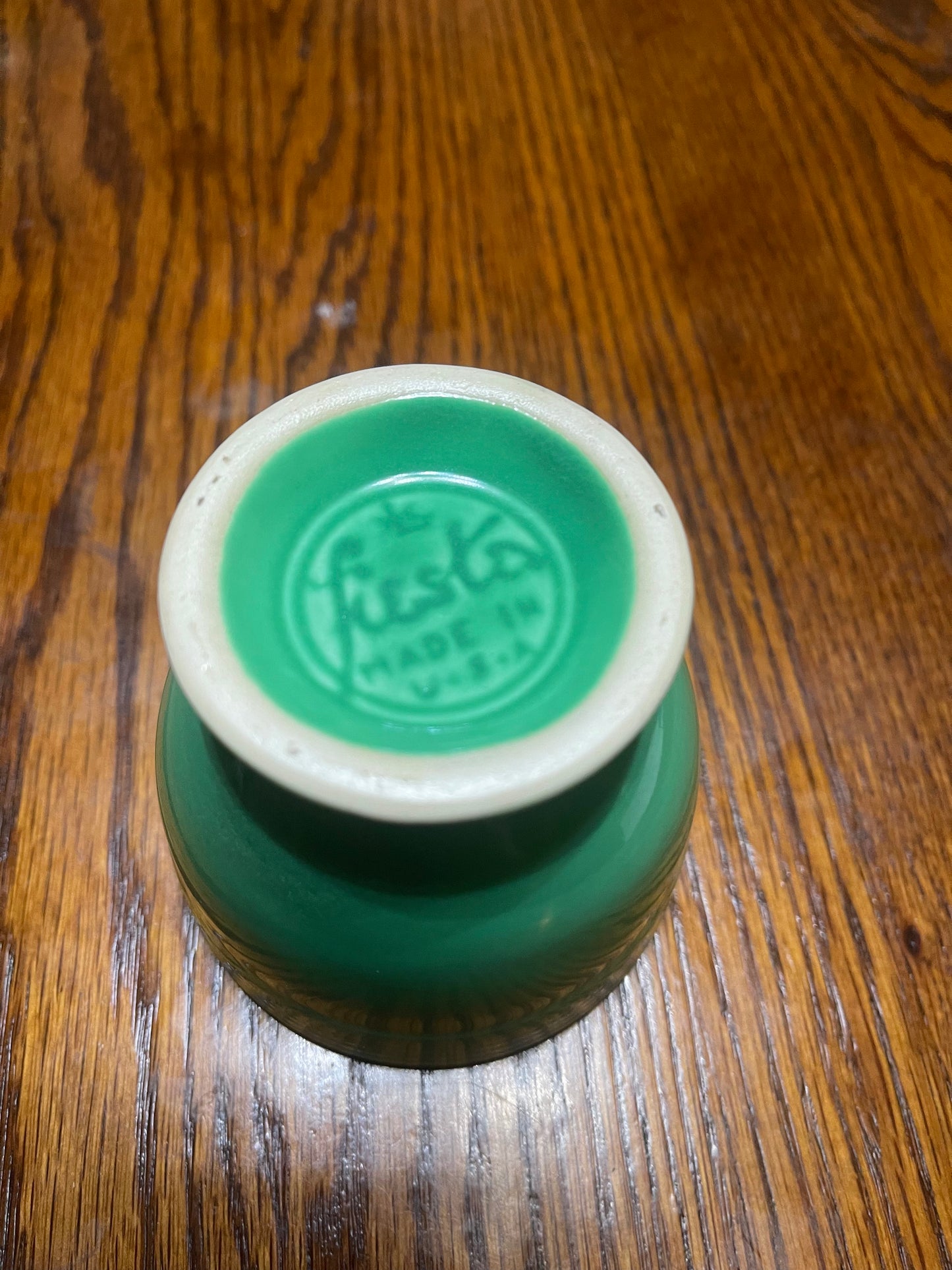 Vintage Fiesta Green Egg Cup