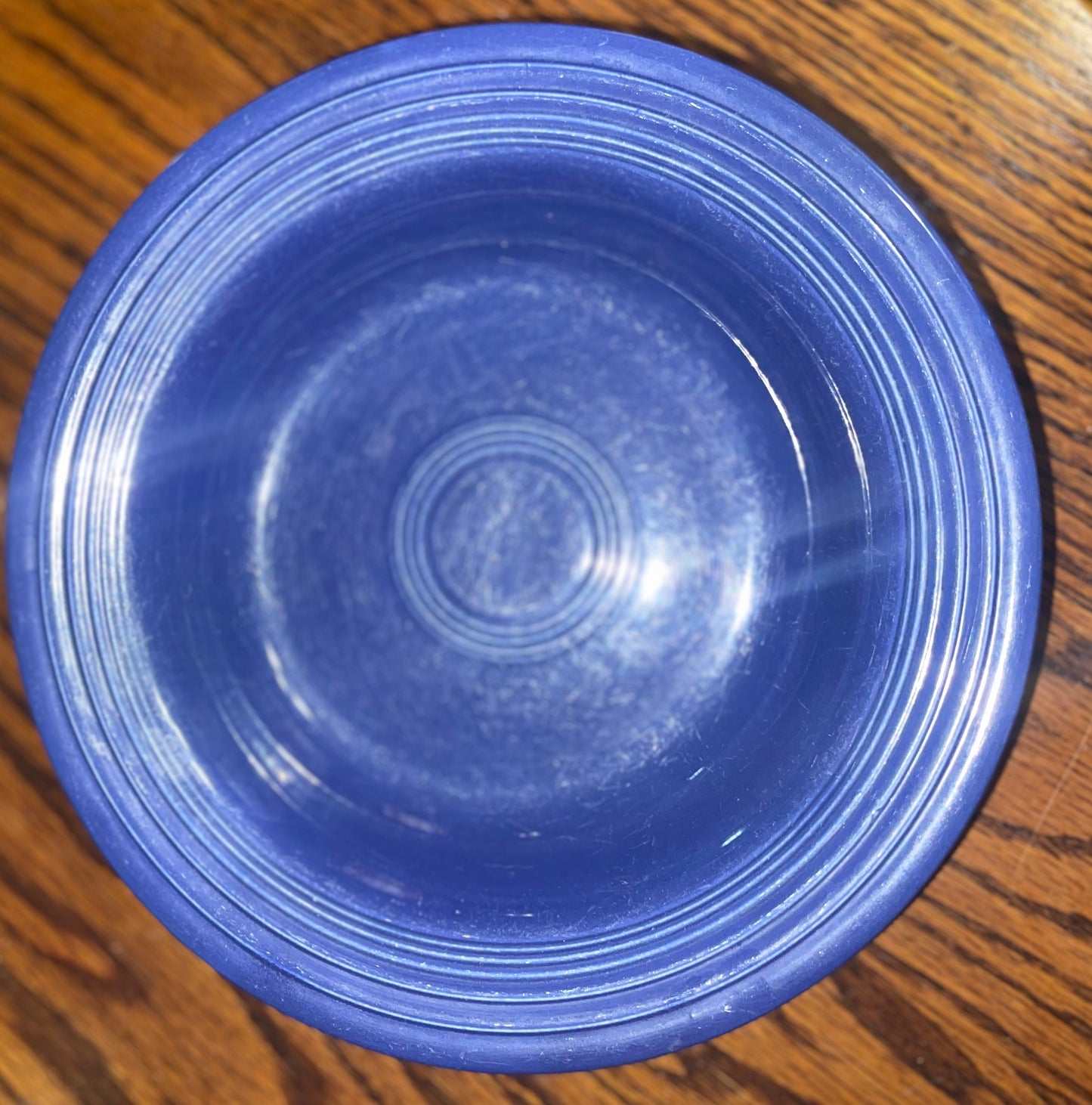 Fiesta Vintage Deep Plate in Cobalt Blue