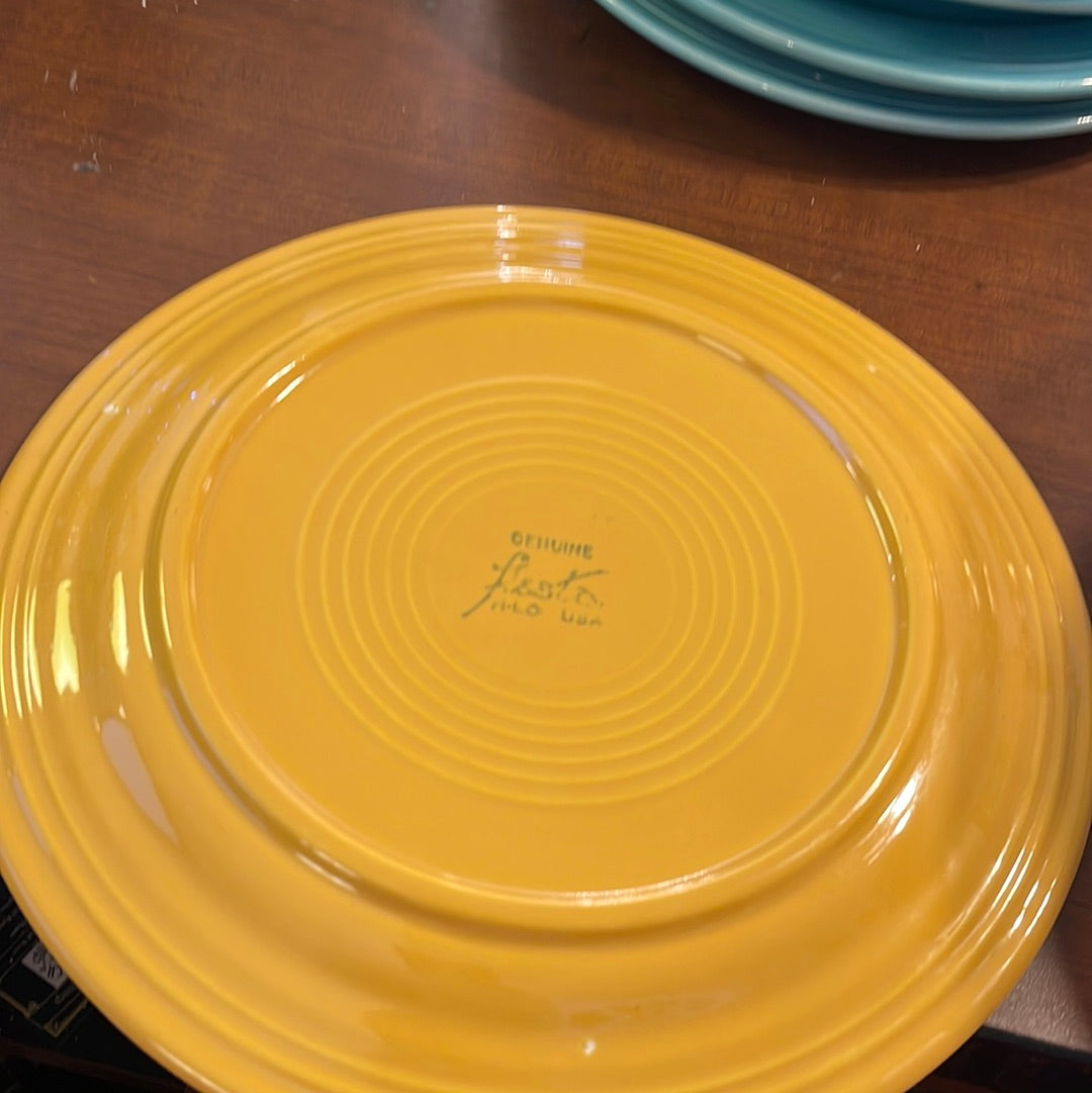 Fiesta Grill / Divided Plate in Yellow +No Damage+